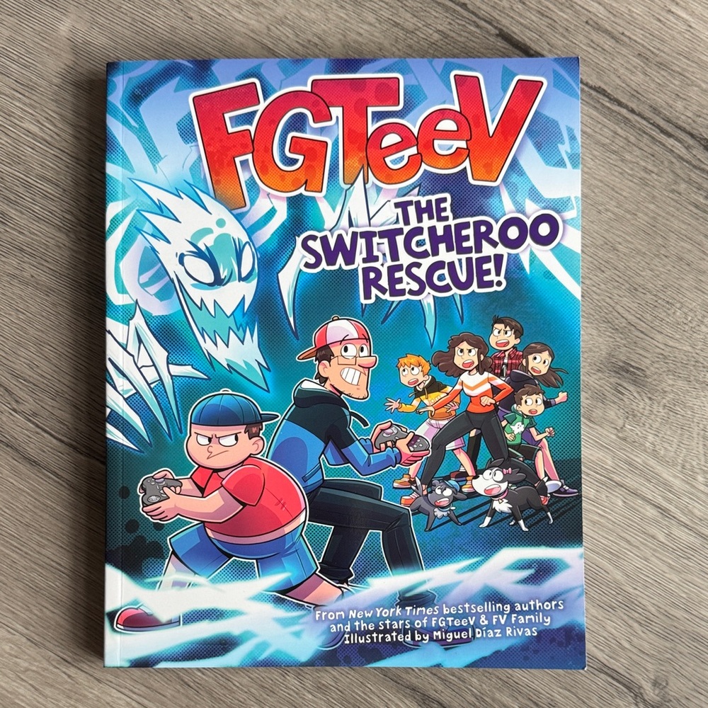 The Switcheroo Rescue! Comic Book